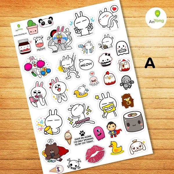 Kho mẫu hơn 100+ hình ảnh sticker cute, dễ thương nhất