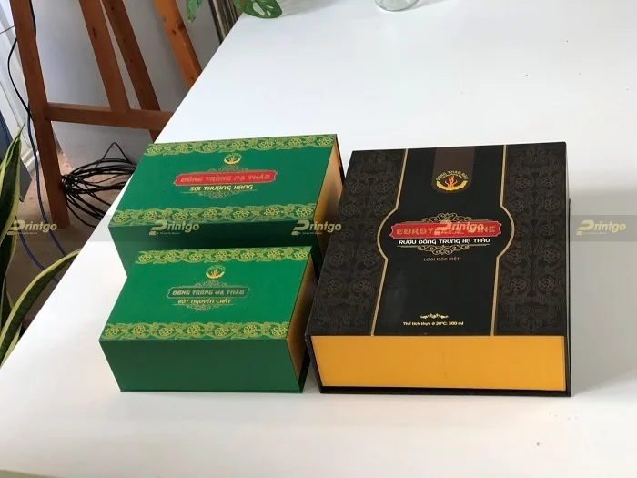 Printgo x Đông Thảo Nam: Trọn bộ bao bì cao cấp cho sản phẩm Đông trùng hạ thảo 