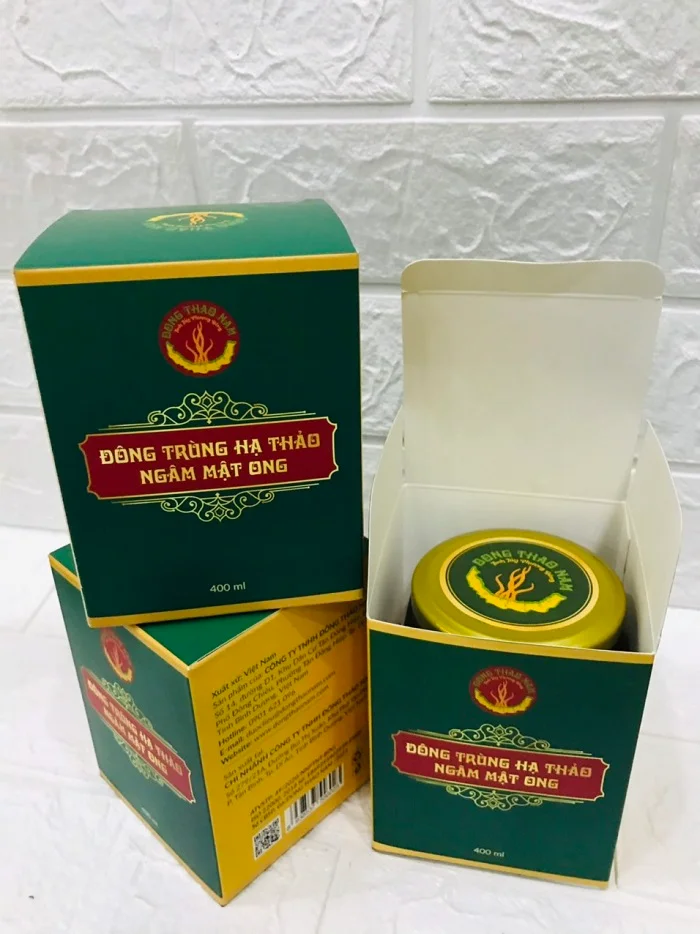 Printgo x Đông Thảo Nam: Trọn bộ bao bì cao cấp cho sản phẩm Đông trùng hạ thảo 