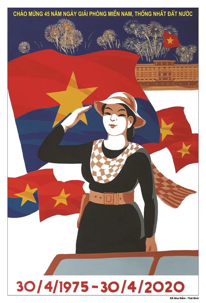 Tải miễn phí bộ tranh cổ động 30/4 đẹp và ấn tượng nhất