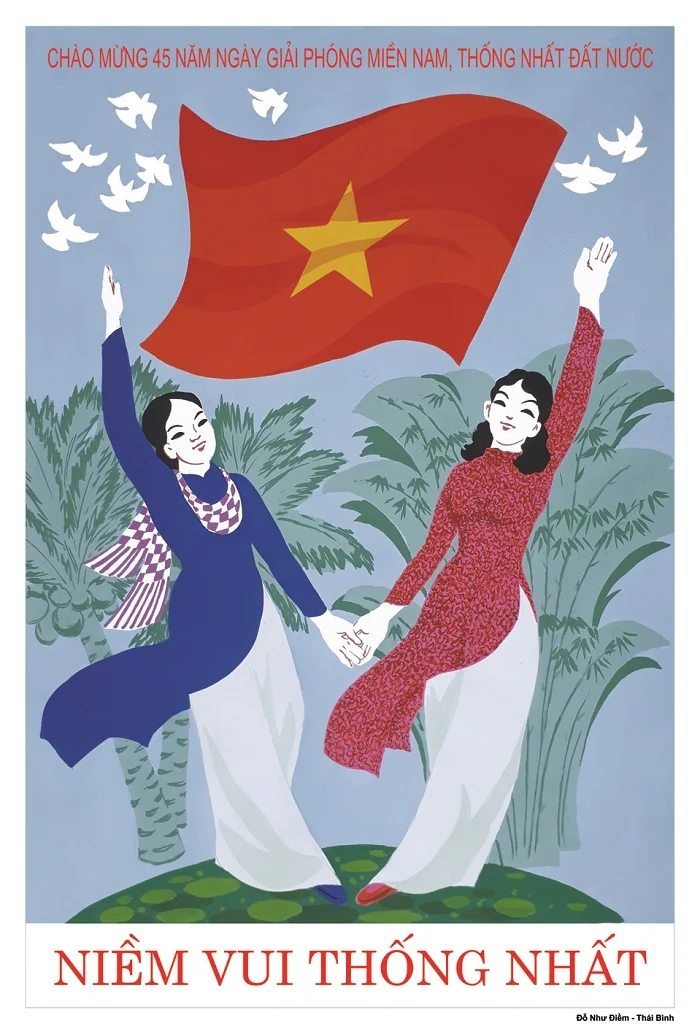 Tải miễn phí bộ tranh cổ động 30/4 đẹp và ấn tượng nhất