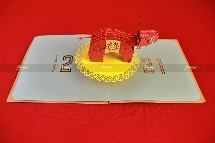 Thiệp pop up 3D - khúc biến tấu đặc biệt từ giấy mỹ thuật