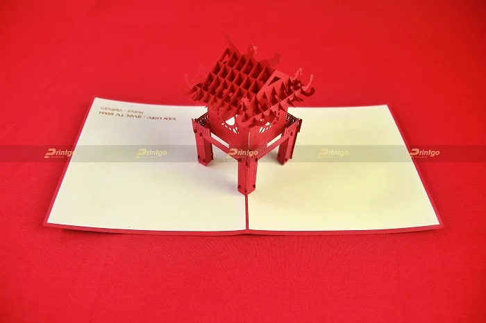 Thiệp pop up 3D - khúc biến tấu đặc biệt từ giấy mỹ thuật