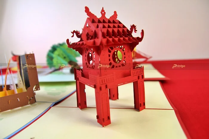 Thiệp pop up 3D - khúc biến tấu đặc biệt từ giấy mỹ thuật