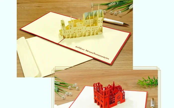 Thiệp pop up 3D - khúc biến tấu đặc biệt từ giấy mỹ thuật