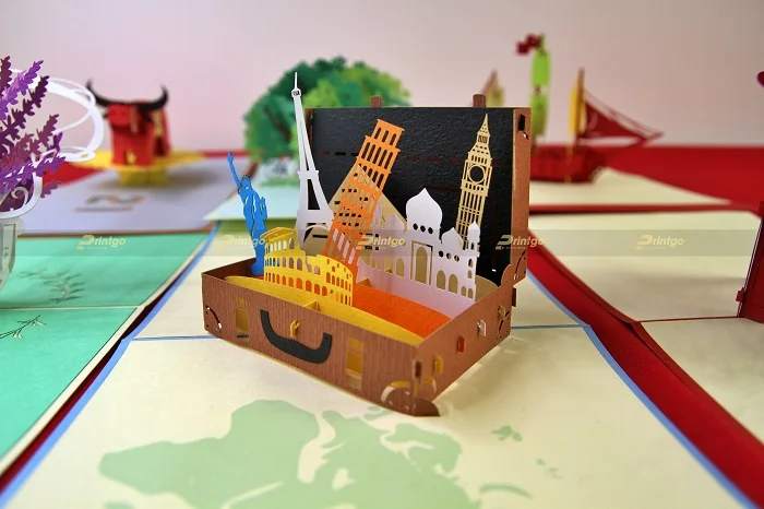 Thiệp pop up 3D - khúc biến tấu đặc biệt từ giấy mỹ thuật