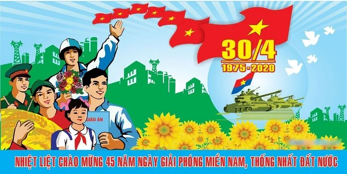 Download bộ sưu tập banner 30/4 và 1/5 cập nhập mới nhất