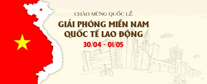 Download bộ sưu tập banner 30/4 và 1/5 cập nhập mới nhất