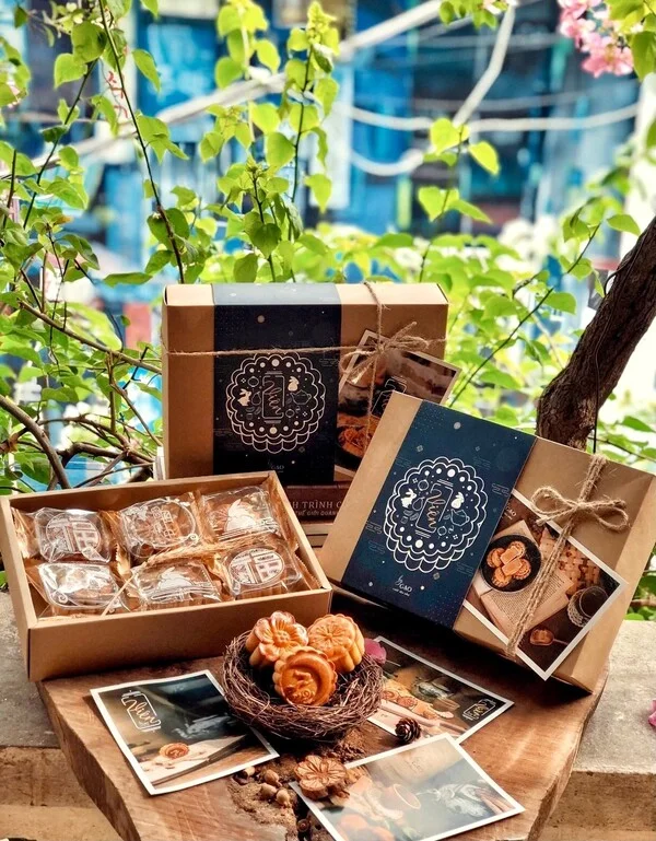 Xưởng in hộp bánh trung thu giấy kraft chuyên nghiệp, uy tín