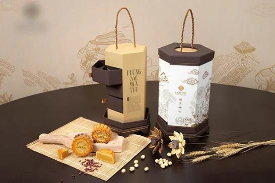 Bộ sưu tập mẫu bánh trung thu hình trụ độc đáo và lạ mắt 