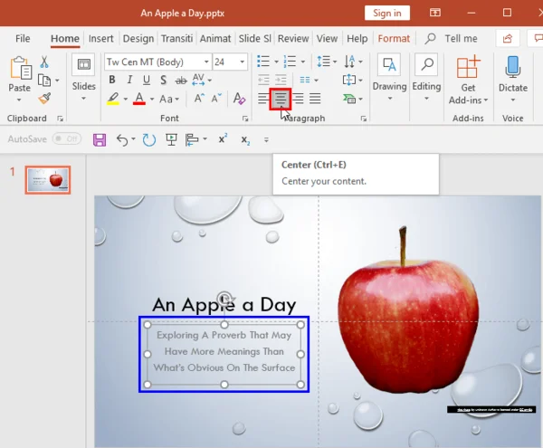 Hướng dẫn chi tiết cách căn lề trong PowerPoint