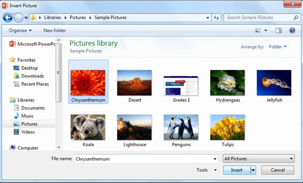 Hướng dẫn từ A-Z cách chèn ảnh vào PowerPoint