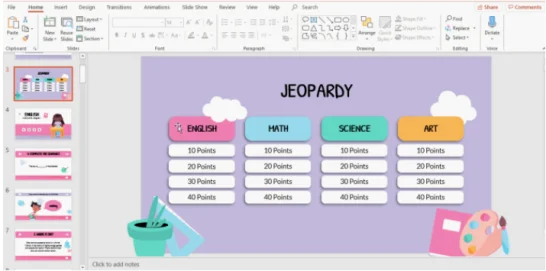 Hướng dẫn chi tiết cách làm trò chơi trên powerpoint đơn giản