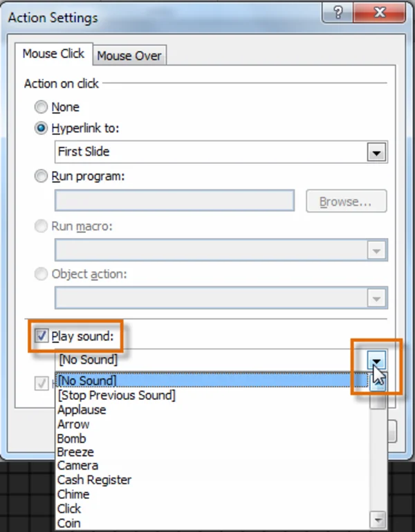 Hướng dẫn cách tạo các nút action button trong powerpoint 2010