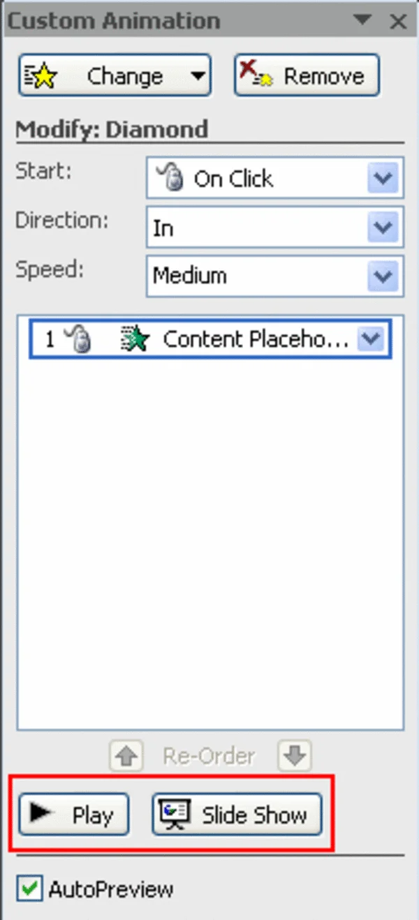 Tất tần tất các cách tạo hiệu ứng chạy từng chữ trong PowerPoint 2007