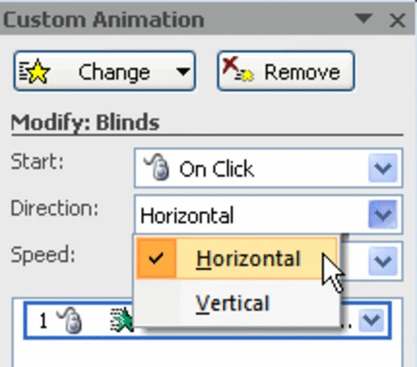 Tất tần tất các cách tạo hiệu ứng chạy từng chữ trong PowerPoint 2007