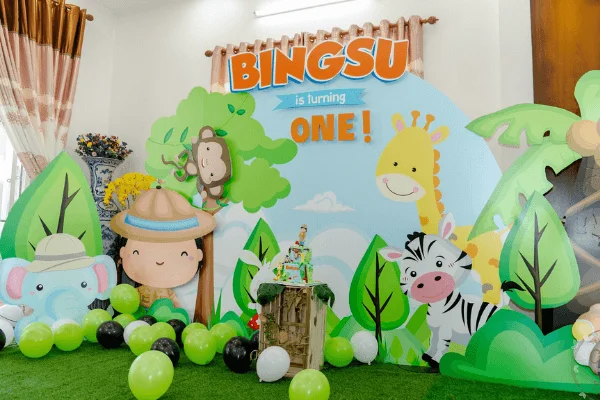 Dịch vụ thiết kế và in Backdrop Quốc tế thiếu nhi 1/6 đẹp, chuyên nghiệp