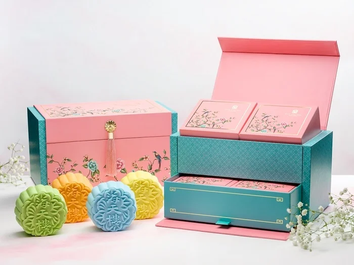 Đón mùa trăng lên với mẫu hộp hai tầng sang trọng