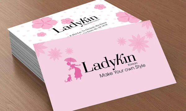 Hướng dẫn thiết kế card visit đẹp file word