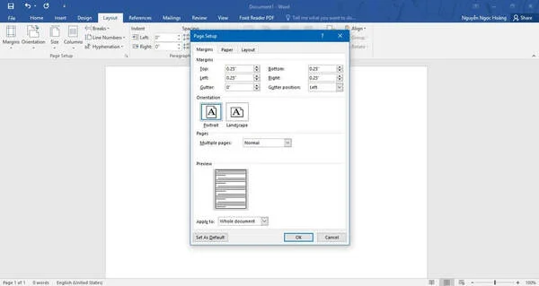 Hướng dẫn thiết kế card visit đẹp file word
