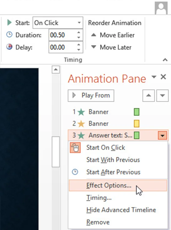 Hướng dẫn chi tiết từ A đến Z cách tạo hiệu ứng trong Powerpoint