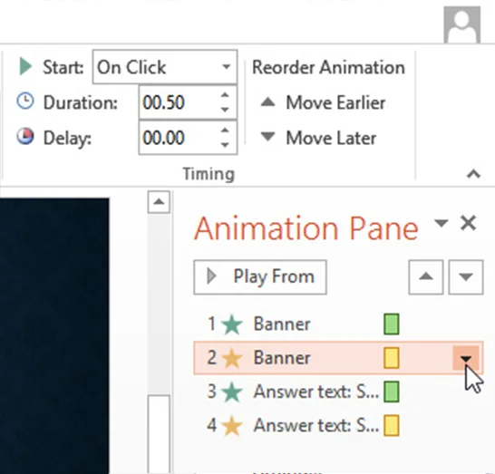 Hướng dẫn chi tiết từ A đến Z cách tạo hiệu ứng trong Powerpoint