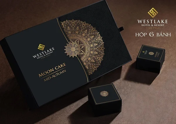Khám phá hộp bánh trung thu của khách sạn cao cấp Westlake Vĩnh Phúc