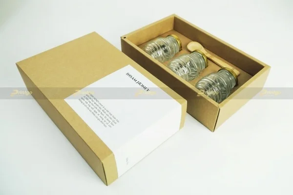 Tổng hợp những mẫu hộp giấy đựng mật ong tinh tế và gần gũi nhất