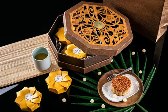 Mẫu hộp trung thu bát giác được săn đón trong mùa trung thu 2021