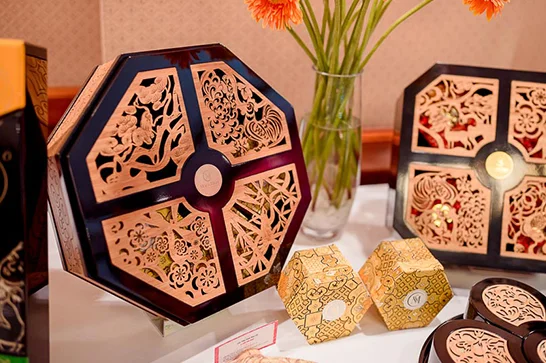 Mẫu hộp trung thu bát giác được săn đón trong mùa trung thu 2021