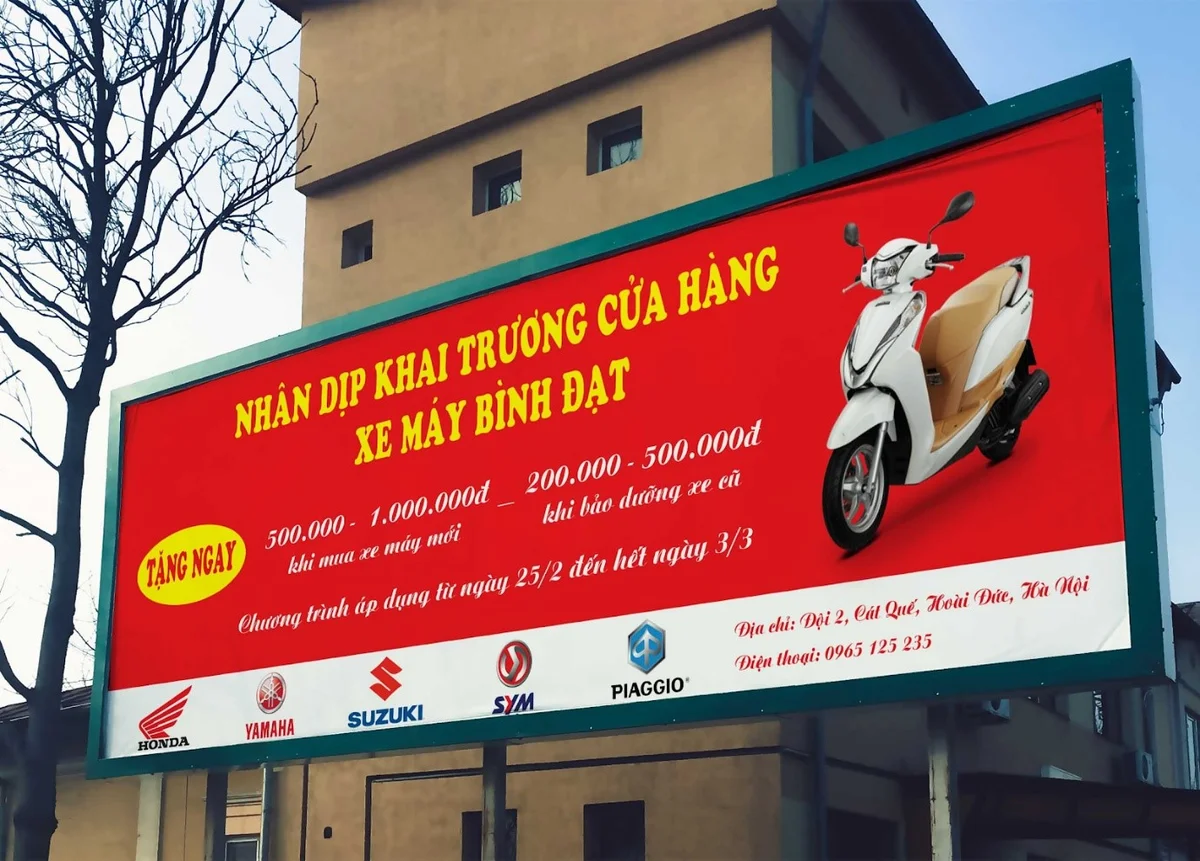 Bỏ túi quy định về kích thước băng rôn chuẩn