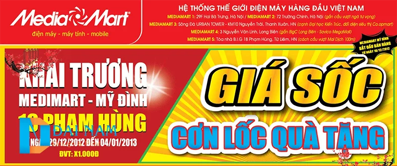 Bỏ túi quy định về kích thước băng rôn chuẩn