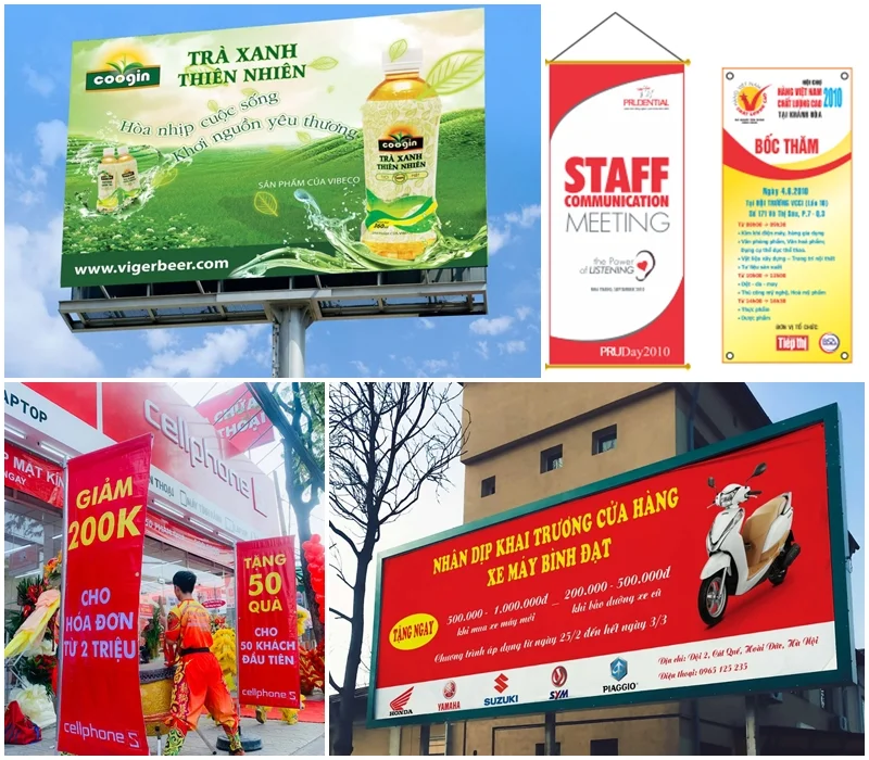 Bỏ túi quy định về kích thước băng rôn chuẩn