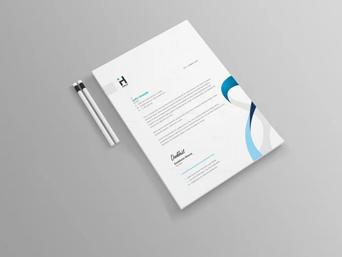 Tìm hiểu kích thước letterhead tiêu chuẩn hiện nay