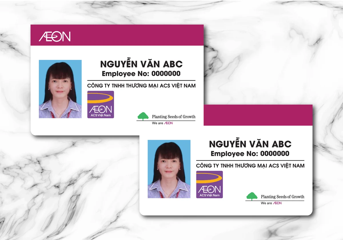 Tìm hiểu phân loại và kích thước thẻ nhân viên tiêu chuẩn