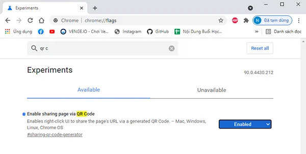 Sử dụng tính năng tạo mã QR code trên Chrome như thế nào?