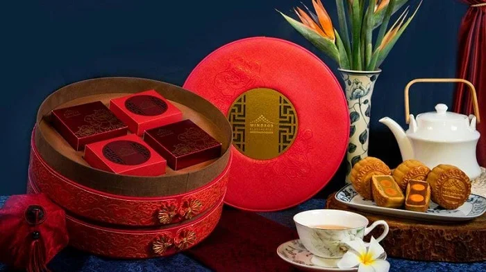 Trọn vẹn yêu thương với loạt mẫu hộp bánh trung thu hình tròn