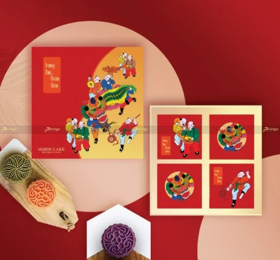 Tổng hợp 50+ mẫu thiết kế hộp trung thu 3D HOT nhất hiện nay