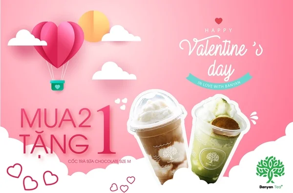 TOP 20+ banner quảng cáo trà sữa đẹp và hút mắt nhất hiện nay