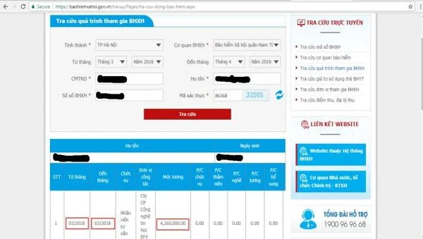 Hướng dẫn cách tra cứu quá trình đóng BHXH không cần mã OTP nhanh chóng và dễ dàng