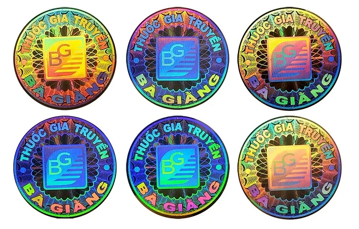 Download trọn bộ tem chống hàng giả vector mới nhất