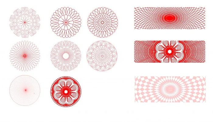 Download trọn bộ tem chống hàng giả vector mới nhất