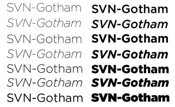 Download font Gotham miễn phí đẹp và mới nhất dành riêng cho dân thiết kế