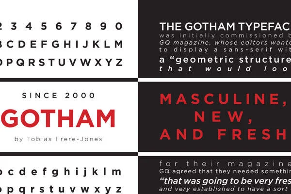 Download font Gotham miễn phí đẹp và mới nhất dành riêng cho dân thiết kế