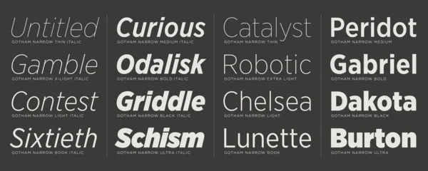Download font Gotham miễn phí đẹp và mới nhất dành riêng cho dân thiết kế