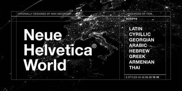 Download font Helvetica miễn phí đẹp và mới nhất cho thiết kế