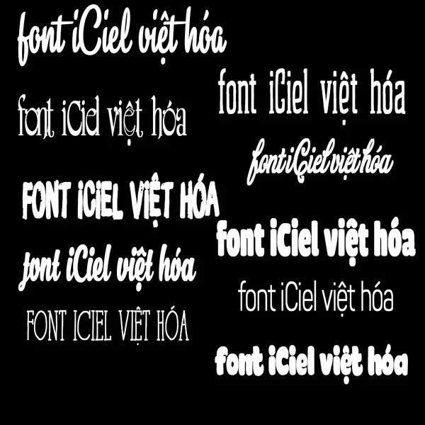 Chia sẻ miễn phí 100+ font iCiel đẹp tuyệt vời cho thiết kế