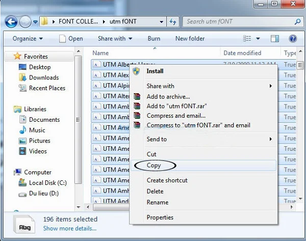 Download hơn 200+ font utm đẹp mới nhất 2021