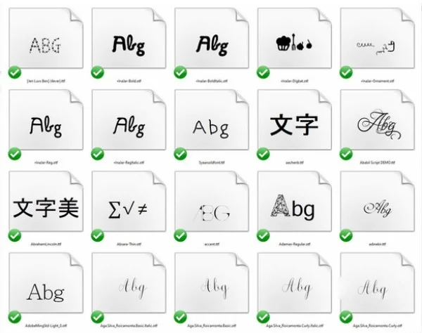 Download miễn phí bộ hơn 2000 font Việt hóa đẹp tuyệt vời cho thiết kế