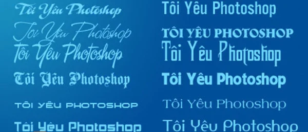 Download miễn phí bộ hơn 2000 font Việt hóa đẹp tuyệt vời cho thiết kế